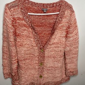 J. Jill V Neck Sweater